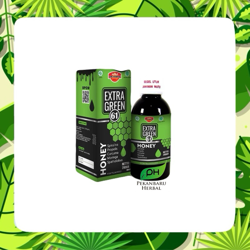 

Extra Green 61 Madu Hijau Ath Thoifah 280 gr