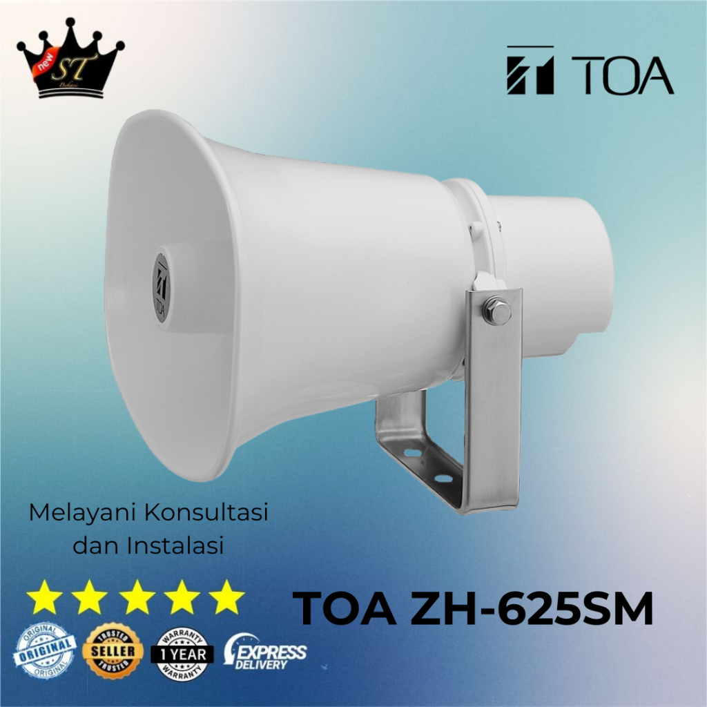 TOA ZH-625SM ZH625 ZH625SM Speaker Horn Corong 25 Watt Oval Kecil