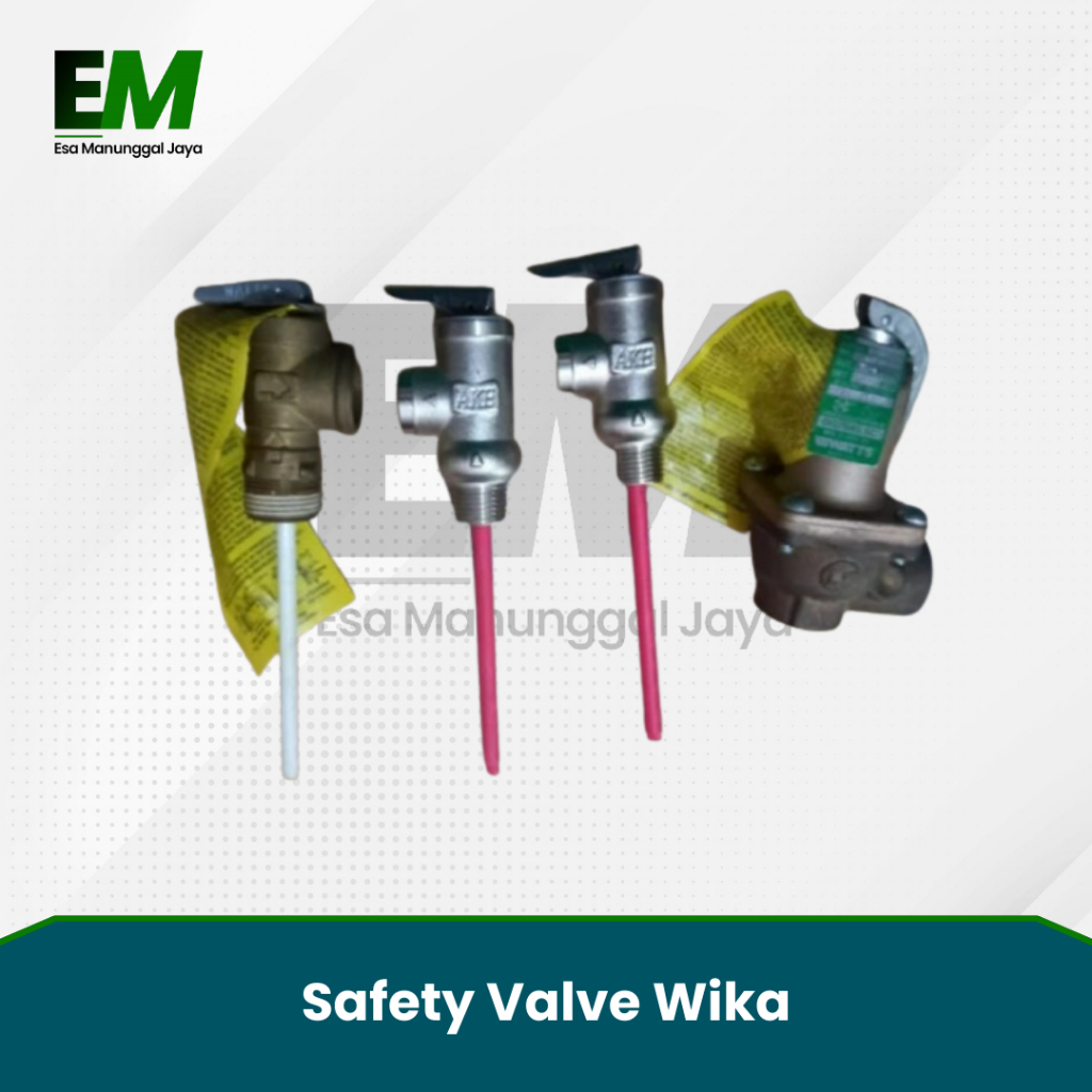 Safety Valve Wika / Solahart / Jetpump / Keran Air Panas