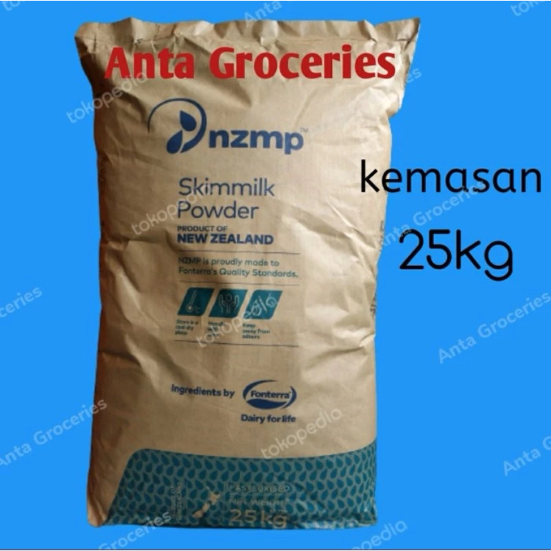 

SUSU NZMP SKIM MILK 25KG SUSU BUBUK RENDAH LEMAK