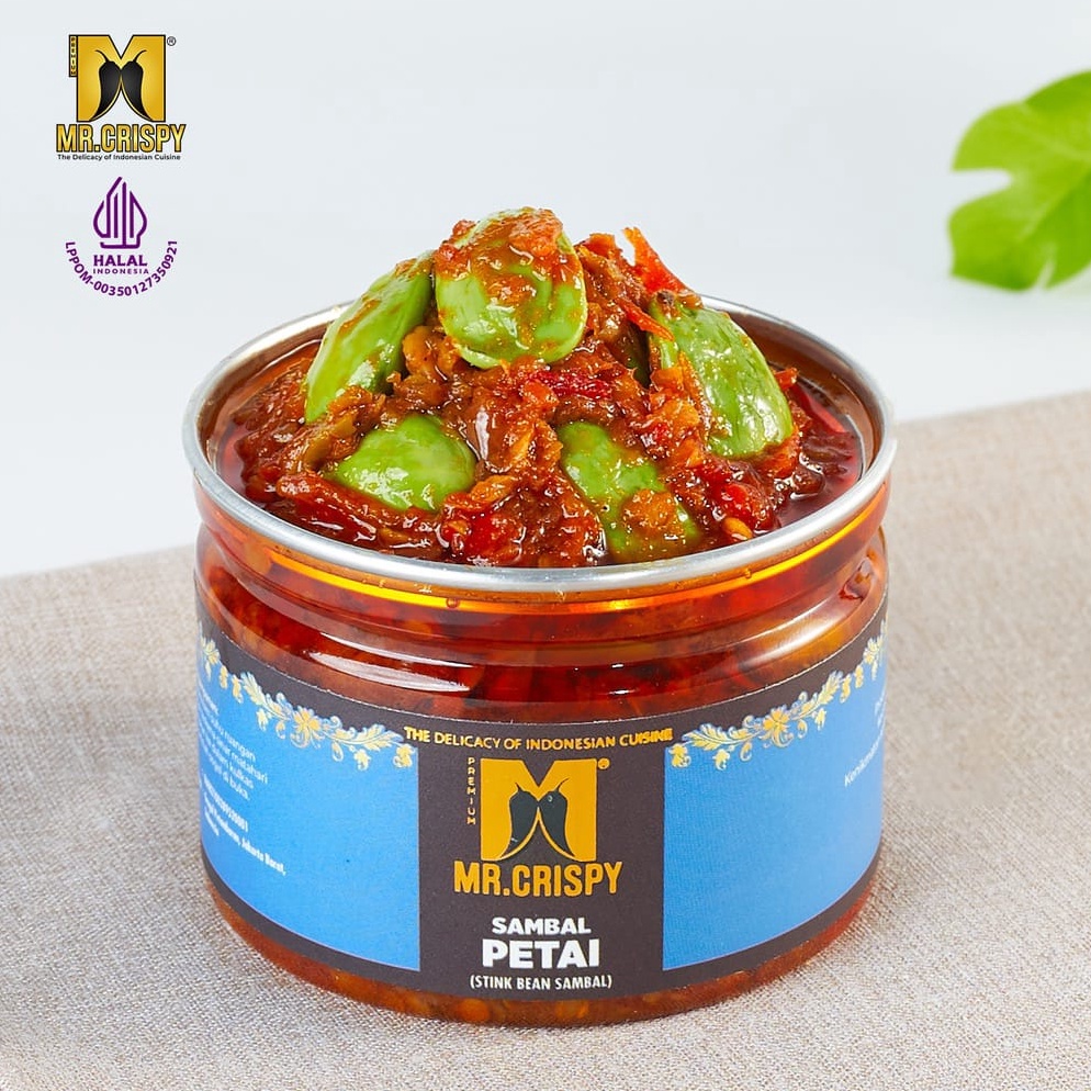 

PROMO ALE Sambal Pete Sambel Petai MrCrispy 12 Gram