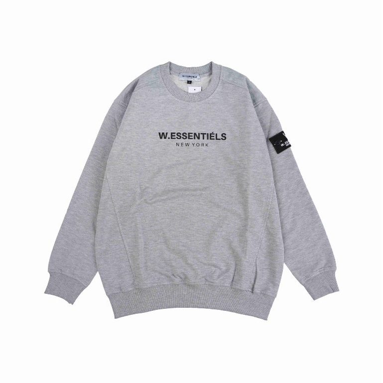 W Essentiels Crewneck Ajaccio Grey - 100% ORIGINAL