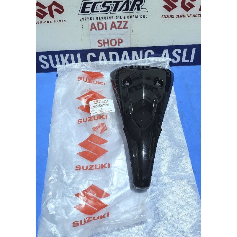 dasi tameng panel skywave 125 hitam blue shine original sgp 48131-13H20-X0N