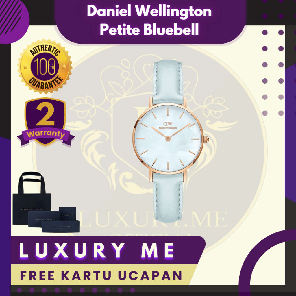 [ ORIGINAL ] Jam Tangan Wanita Daniel Wellington Petite Bluebell