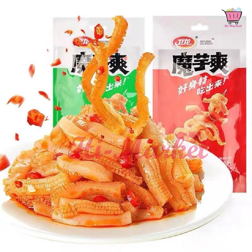 

Wei Long Hot Spicy - Sour Spicy Konjac 50g 卫龙魔芋爽