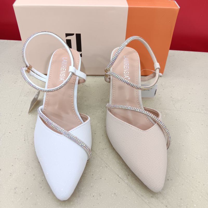 Lawrensia sepatu high heels wanita