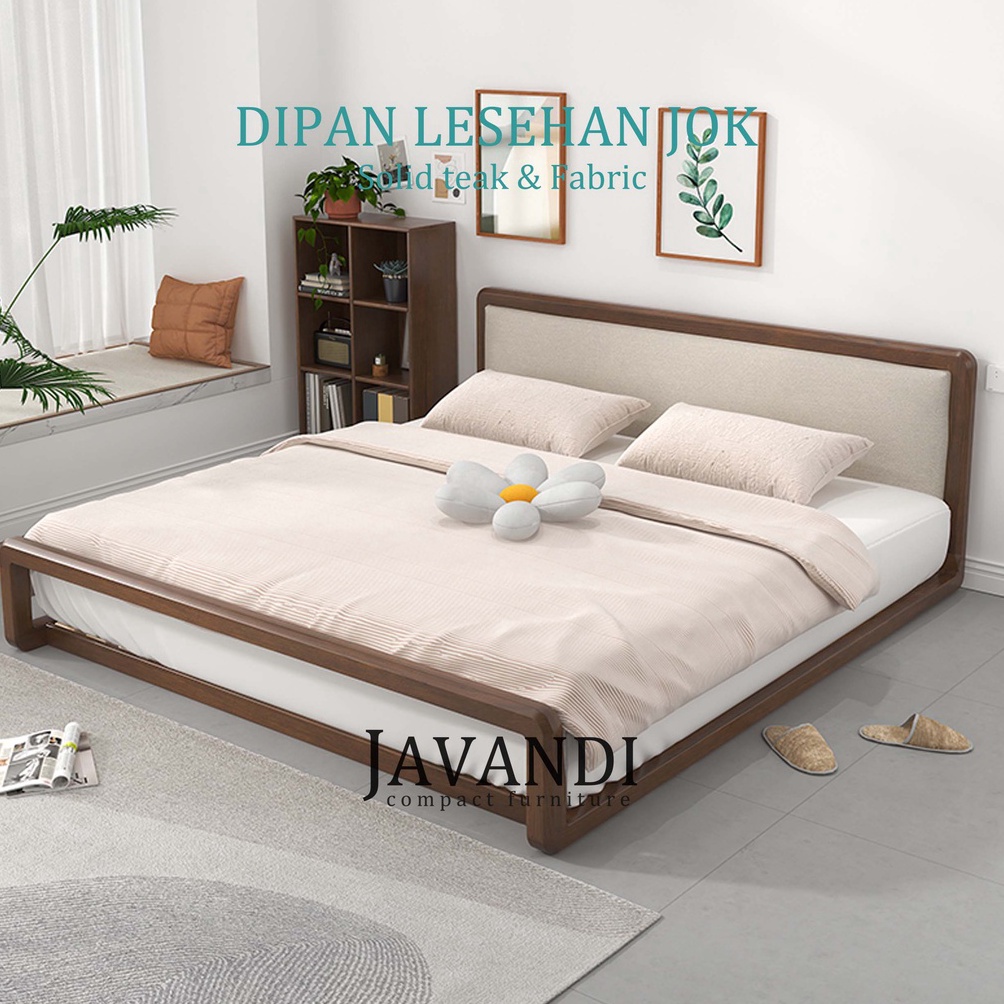 ART F1S Javandi Tempat Tidur Minimalis Dipan Lantai Minimalis Divan Lesehan kayu Jati Dipan Minimali