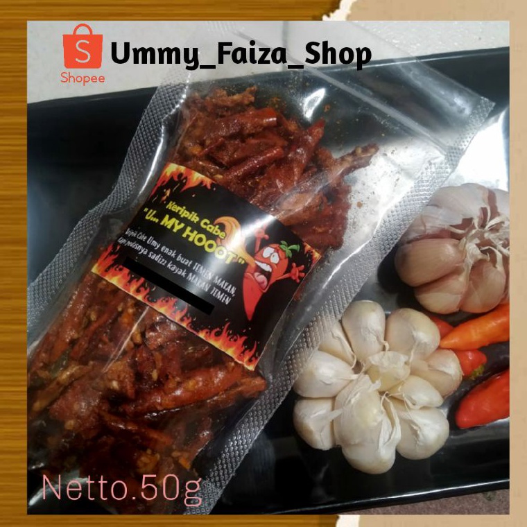 

COD keripik cabe u my hot kemasan 5 gram
