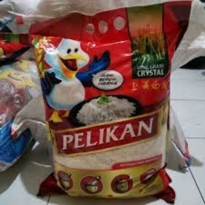 

BERAS PELIKAN PUNEL ENAK /BERAS UTUH KEMASAN 5KG