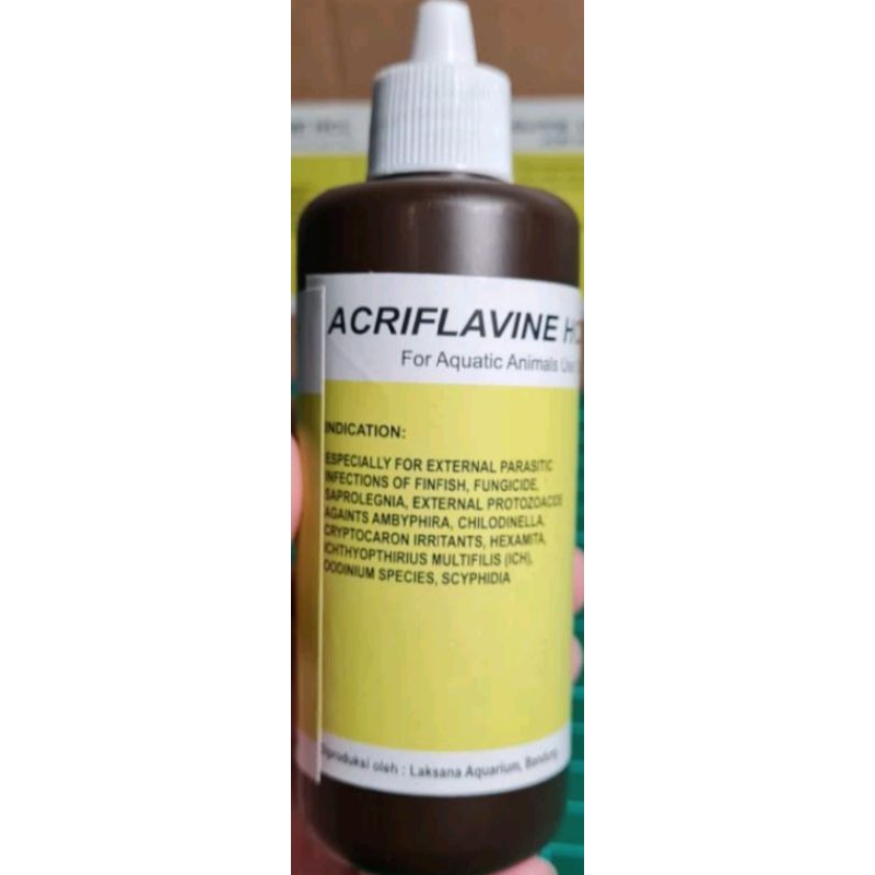 HCL CAIR 100ML OBAT IKAN .HCL BPC