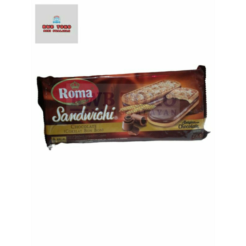 

Roma sandwich coklat 189gr