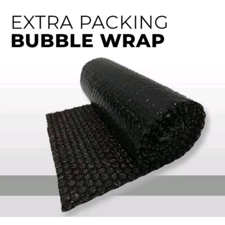 

Extra Bubble Wrap Tebal Untuk Tambahan Packing Aman