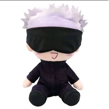 yurugao big taito gojo blindfold hitam tag