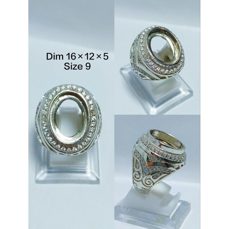 Ring cincin/emban alpaka super microsetting