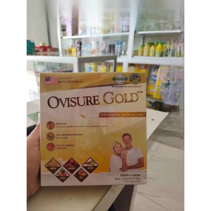 

OVISURE GOLD MILK SUSU OBAT TULANG DAN SENDI YG SEHAT 100% DIMFOR USA