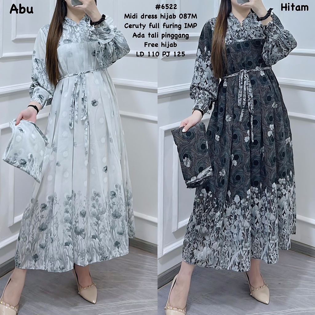 6522 Midi dress Hijab