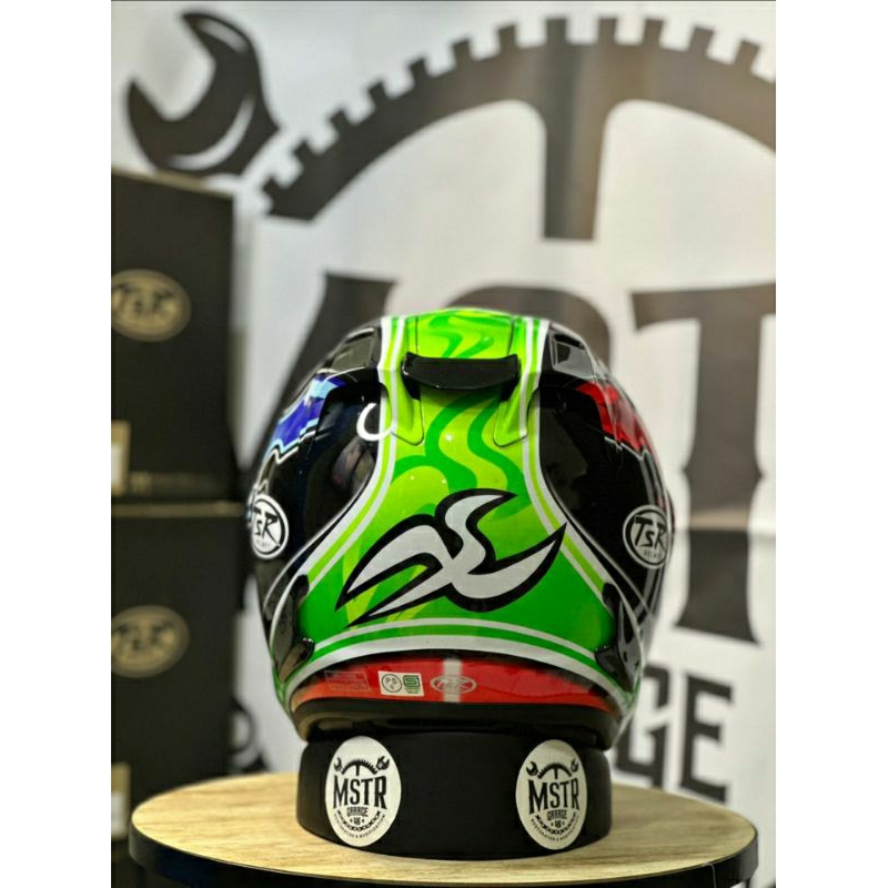 Helm Tsr Ram4 Motif Nakano Suriken Green