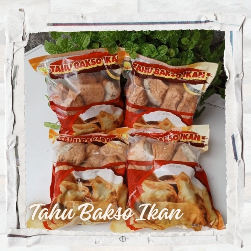 

SAKANA Bakso/Baso Tahu Ikan 500gr Halal isi 12 Tahu Isi Besar Enak Premium