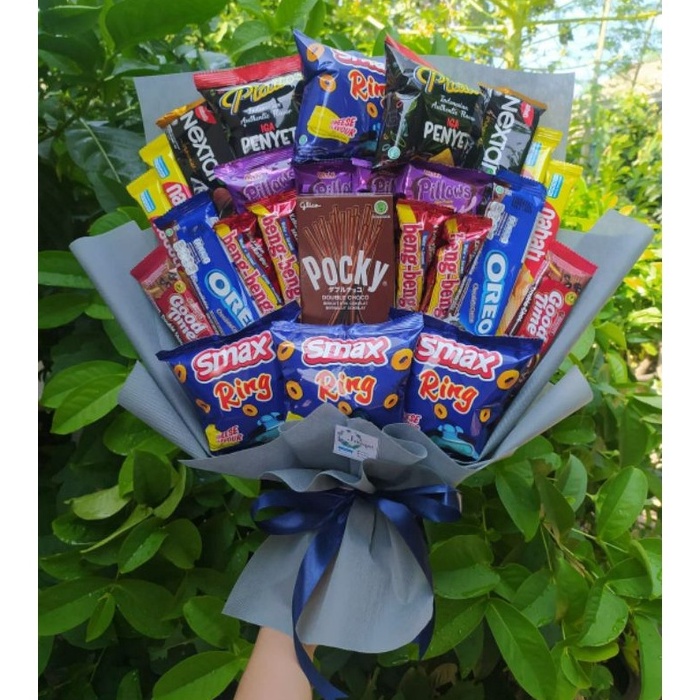 

1212 SALE B Buket BIG PREMIUM POCKY COKLAT BESARpaketbingkisan Snack Ulang TahunUltah WisudaKadoHadiah gas