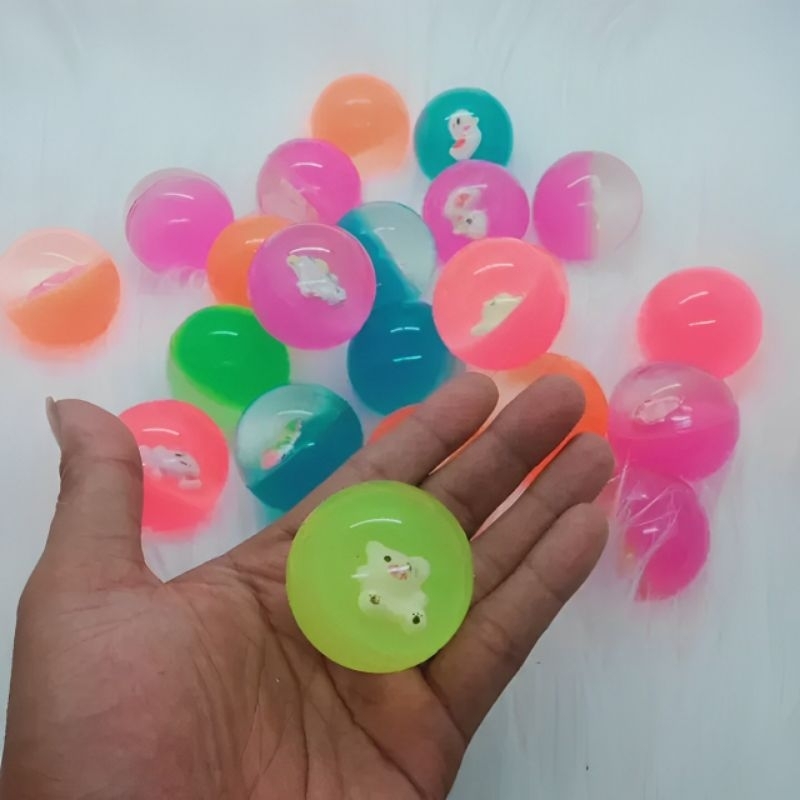 4 pcs bola bekel besar ukuran 4,9 cm