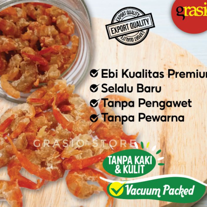 

Terbaru 33 Ebi udang kering kupas bersih PREMIUM 25 gr bersih tanpa kulit