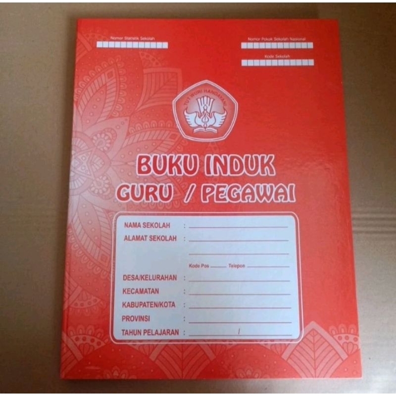 

BUKU INDUK GURU / PEGAWAI K13