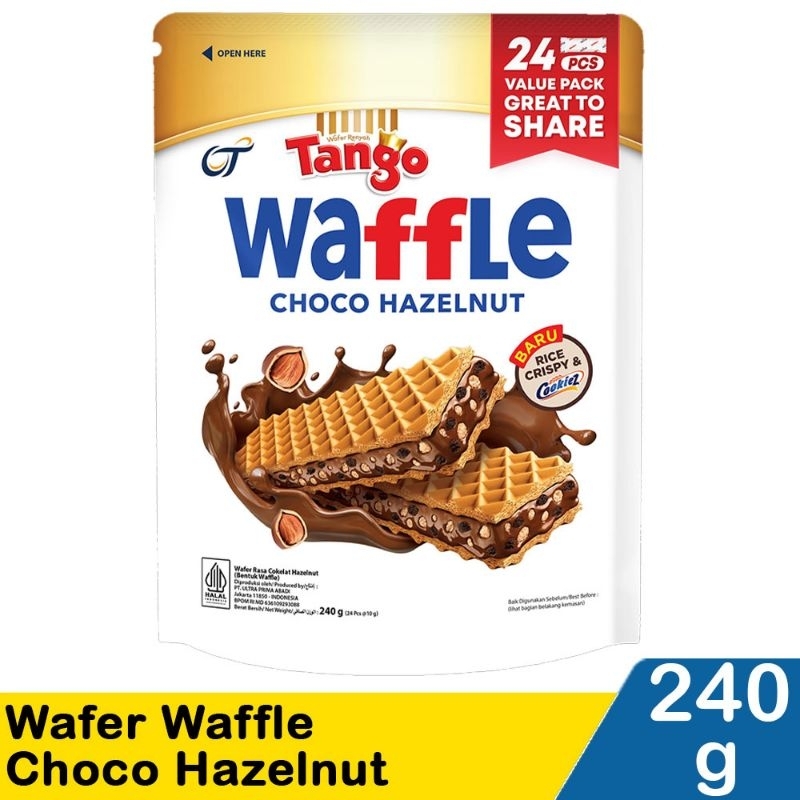 

Tango Waaffle Choco Hazelnut Value Pack 240gram