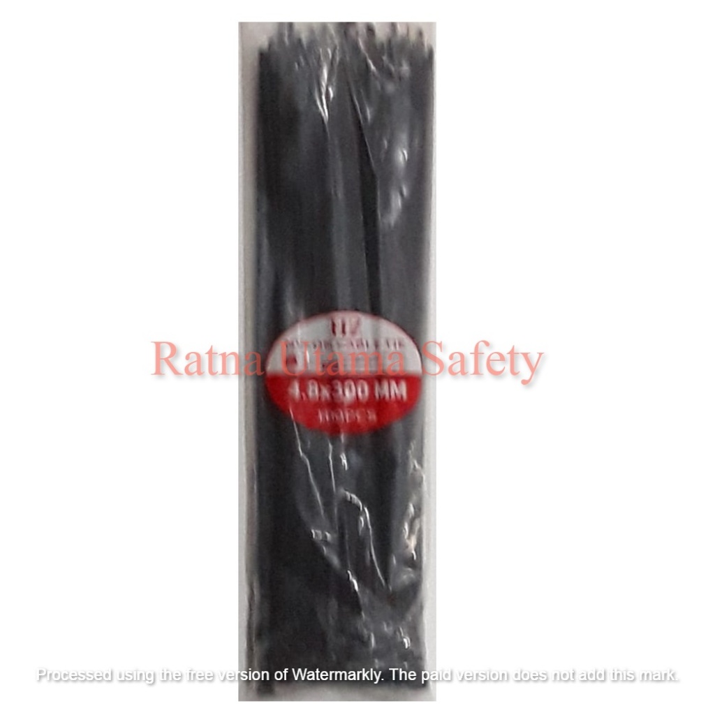 

Kabel Ties Type Standar 3,6 X 300 MM, 4,8 X 300, Dan 4,8 X 400 MM Warna Hitam Dan Putih