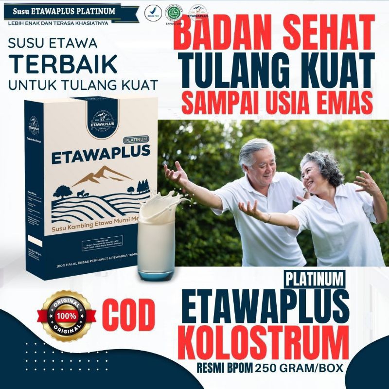 

Susu Untuk Tulang dan Sendi Susu Etawa Plus Platinum 250 Gram/ box