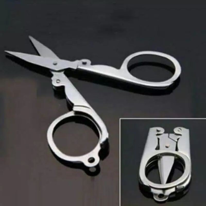 

HS Gunting Lipat Kecil Hero Trip Scissors Stainless Praktis