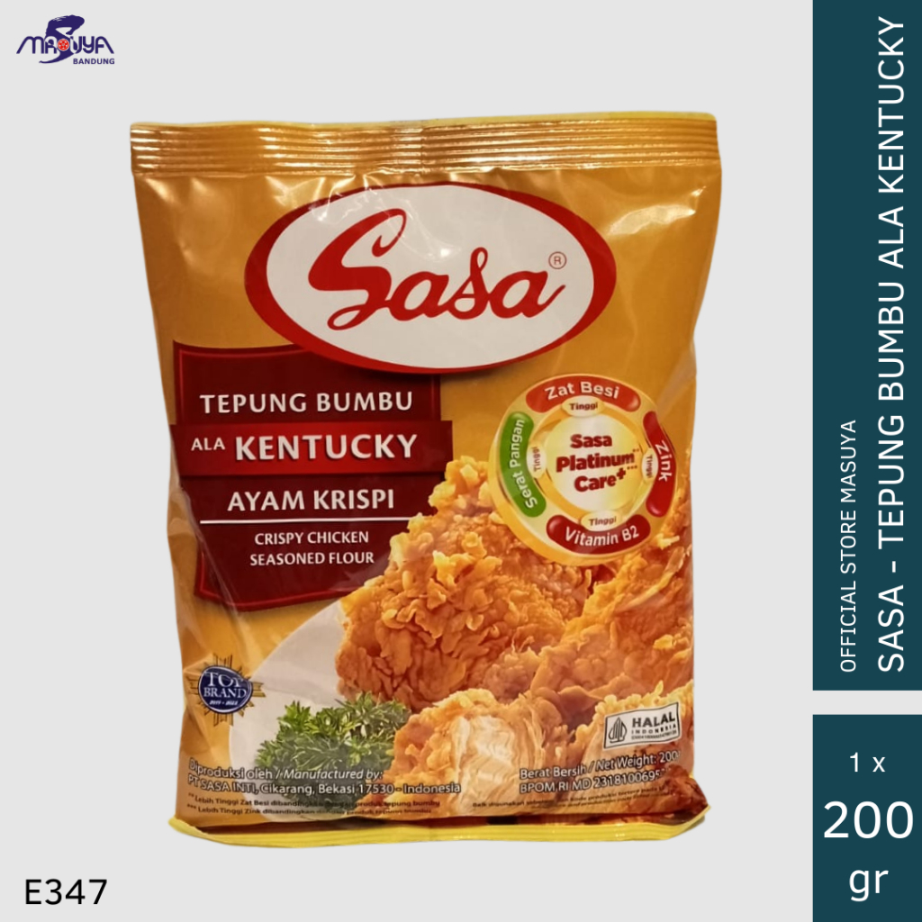 

SASA - Tepung Bumbu Ala Kentucky 200gr