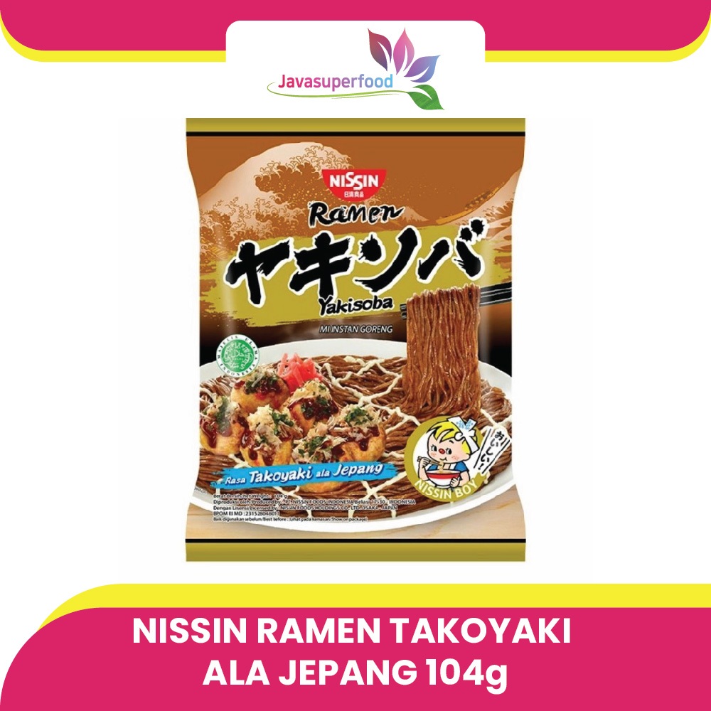 

NISSIN RAMEN GORENG TAKOYAKI ALA JEPANG 104GR
