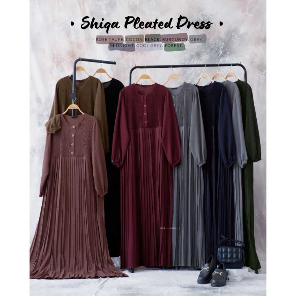 BELLALUNA - SHIQA PLEATED DRESS