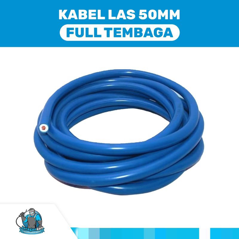 Kabel Las 50mm Stahlwerk full tembaga