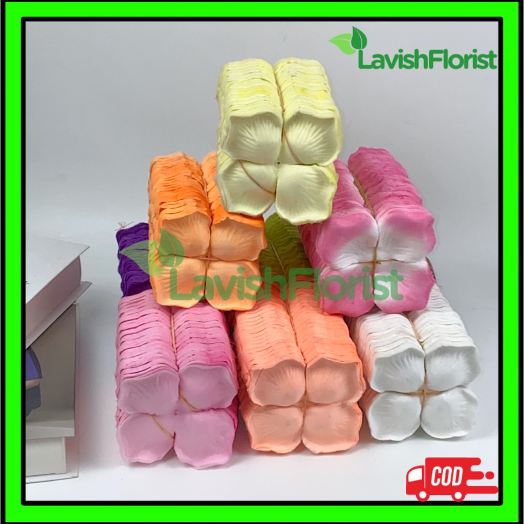 500 GRAM ROSE PETAL (KELOPAK BUNGA MAWAR) MURAH - DEKORASI/ARTIFICIAL/BUNGA HIAS/PETALS/KARPET BUNGA