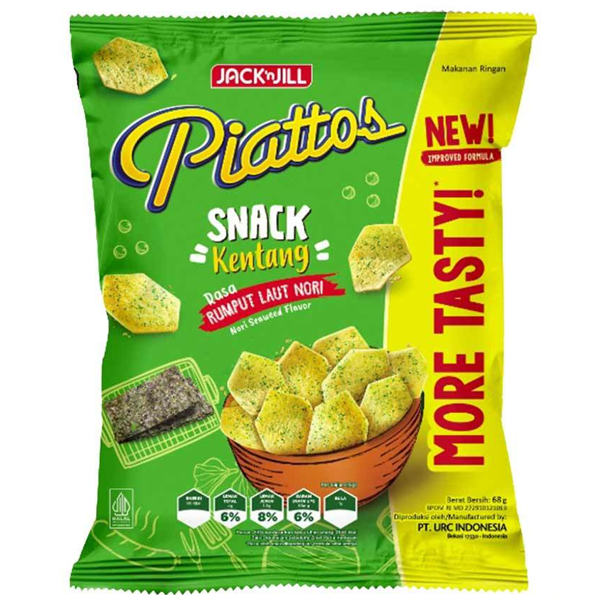 

Piattos Snack Kentang Rumput Laut 68G