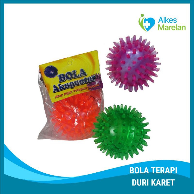 Bola Terapi Duri Karet / Bola Terapi Kesehatan  / Bola Pijat Tangan