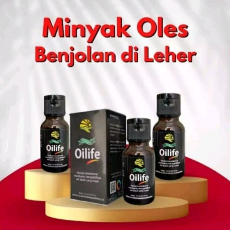 Minyak Oles OILIFE Herbal Menghilangkan Benjolan Lifoma Lipoma Tumor Jinak Daging Tumbuh Original 10