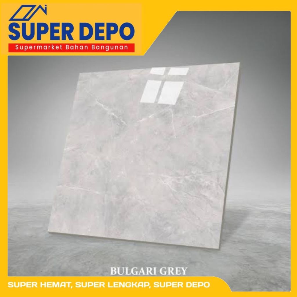 GRANITE VALENTINO GRESS 100x100 CM - BULGARI GREY