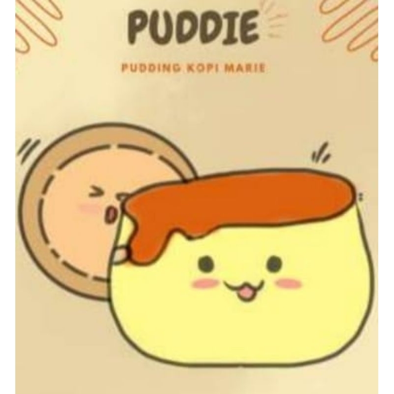 

puding kopi marie