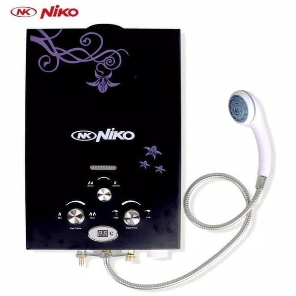 Niko Gas Water Heater Tempered Glass NK-6LDG LUX / Water Heater Niko