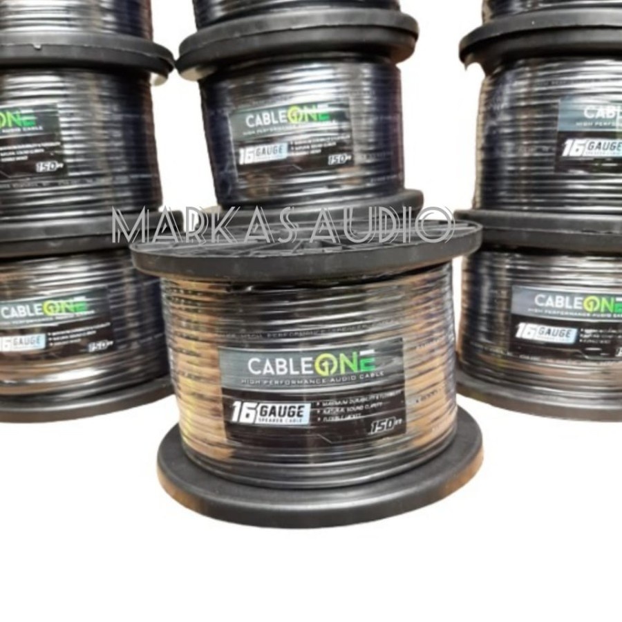 Kabel Speaker 16 AWG CABLE ONE 16 Awg CABLEONE 16 AWG