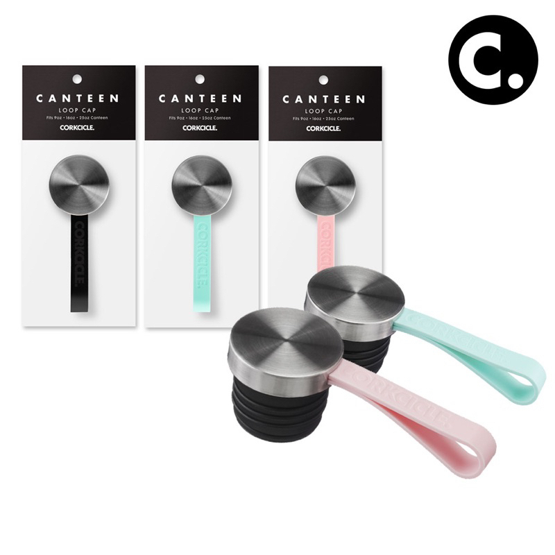 [SALE] CORKCICLE Canteen Loop Cap - Black, Rose Quartz, Turquoise