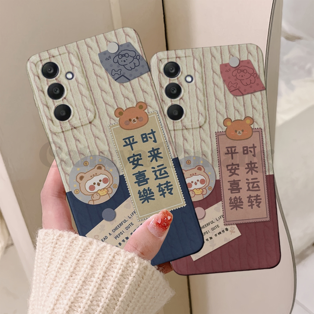 CAHAYABINTANG - CASING HP UNTUK SAMSUNG A35 GAMBAR  CUTE  SOFTCASE PELINDUNG HANDPHONE