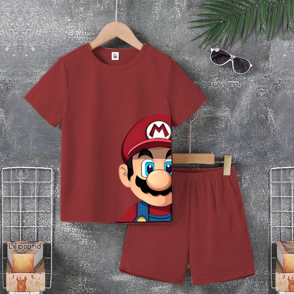 Kaos Mario Anak - Land Store