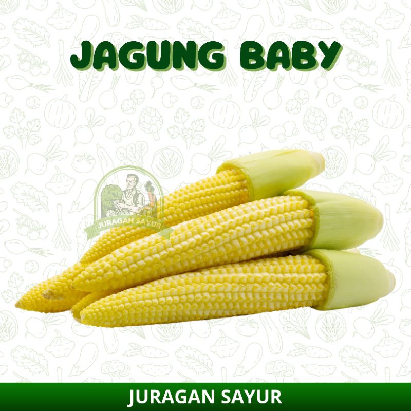 

JAGUNG MUDA | JAGUNG BABY | JANTEN 100 GR