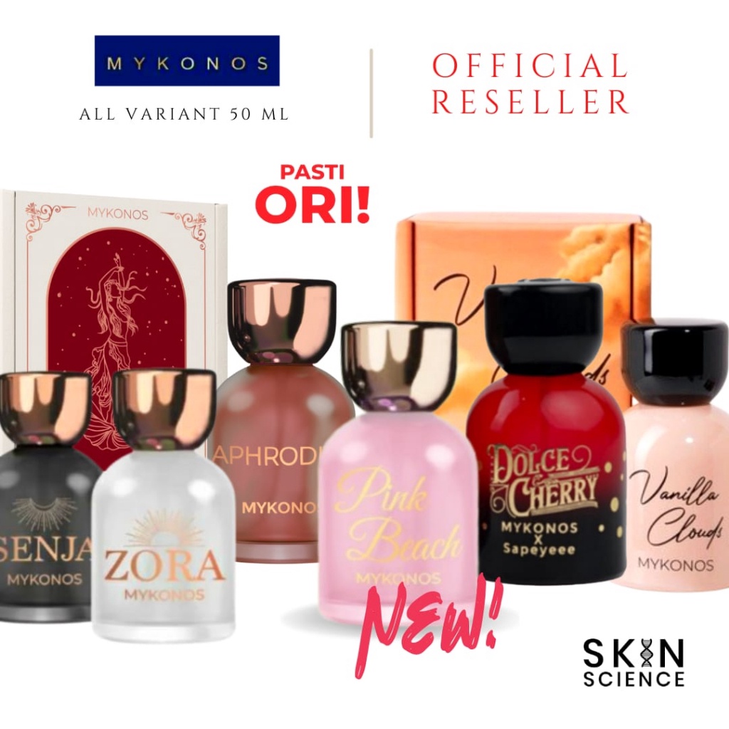 Star MYKONOS Parfume Original EDP 5ML My Konos Pink Beach Pistachio paradise its not ella Zora Senja