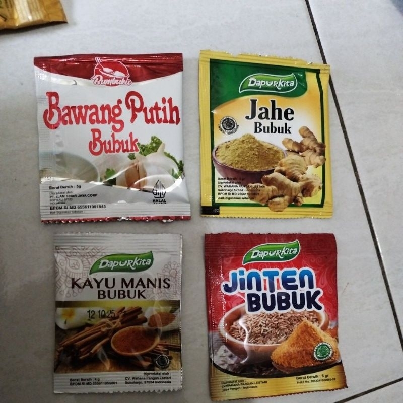 

Bumbu dan Rempah bubuk