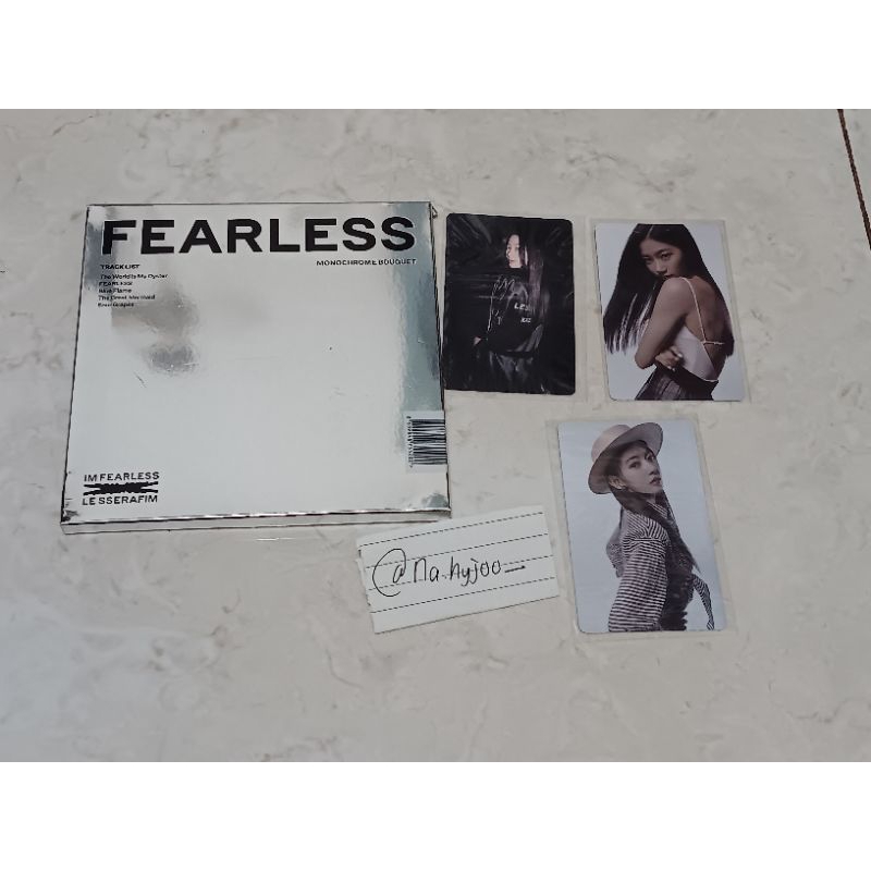 Le Sserafim Fearless Album UNSEALED FULLSET