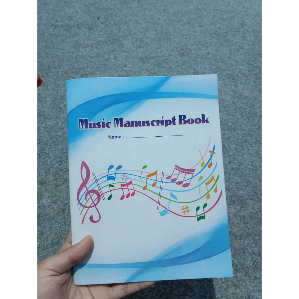 

Buku garis lima paranada musik /buku musik garis 5 / buku musik paranada kolom besar